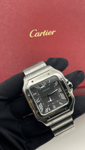 Load image into Gallery viewer, 39.8mm Cartier Santos Large With Grey Dial