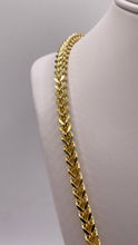 Load image into Gallery viewer, 4.5mm Franco Link Chain In 10 KT Yellow Gold