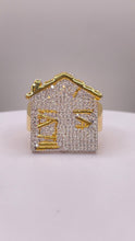 Load image into Gallery viewer, 1.22 CT. Natural Diamond Trap House Ring In 10 KT Yellow Gold