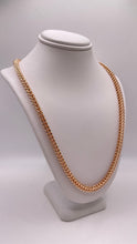 Load image into Gallery viewer, 4.4mm Diamond-Cut Franco Link Chain In 10 KT Rose Gold