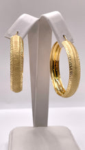Load image into Gallery viewer, 14 KT Yellow Gold Women’s Hoop Earrings