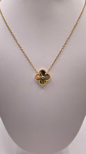 Load image into Gallery viewer, Clover Necklace In 18 KT Yellow Gold