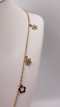 Load image into Gallery viewer, Flower Charm Necklace In 10 KT Yellow Gold