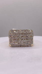 1.00 CT. Natural Diamond Men’s Ring In 10 KT Yellow Gold