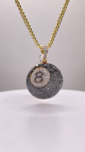 Load image into Gallery viewer, 1.81 CT. Natural Diamond 8 Ball Pendent In 10 KT Yellow Gold