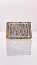 Load image into Gallery viewer, 1.13 CT. Natural Diamond Men’s Ring In 10 KT Yellow Gold