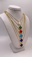 Load image into Gallery viewer, Clover Necklace In 10 KT Yellow Gold