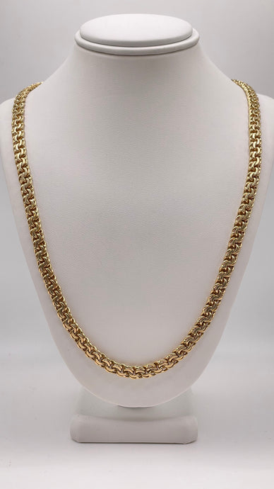 5.6mm Link Chain In 14 KT Yellow Gold