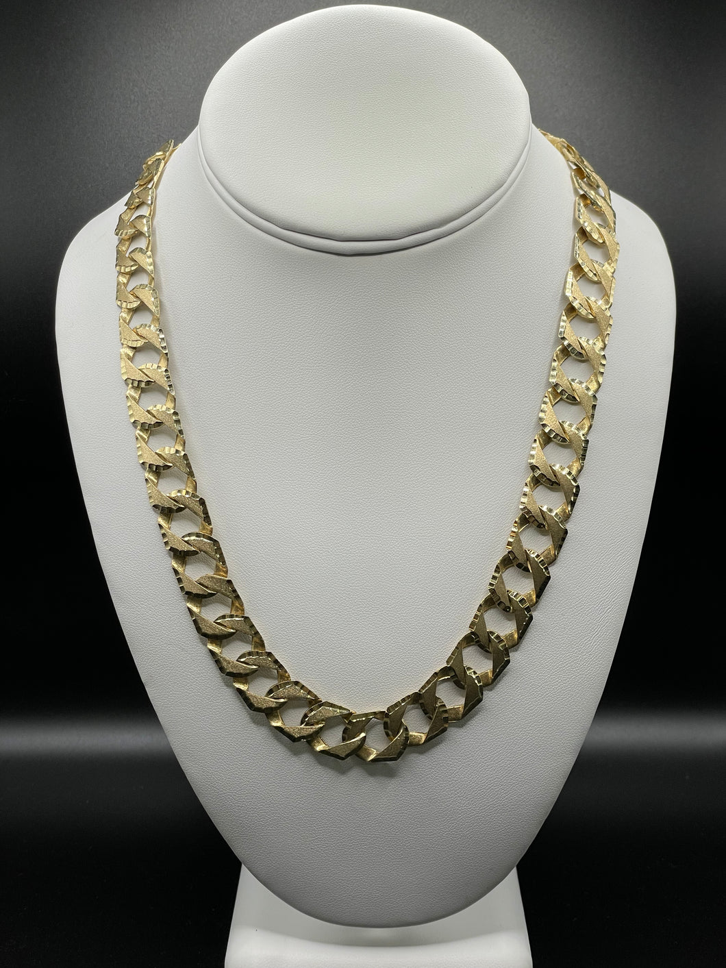 13.3mm Solid Diamond Cut Chain