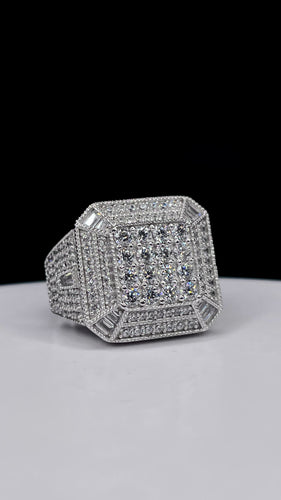 Men’s Silver Ring With CZ
