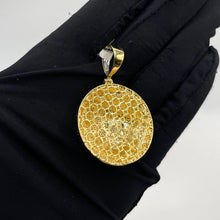 Load image into Gallery viewer, 1.28 CT. Natural Diamond Globe Pendant In 10 KT Yellow Gold