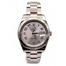 Load image into Gallery viewer, 41mm DateJust Rolex Rhodium Ghost Dial