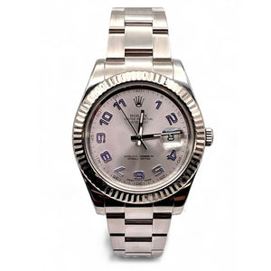 41mm DateJust Rolex Rhodium Ghost Dial