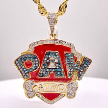 Load image into Gallery viewer, 1.13 CT. Natural Diamond Paw Patrol Pendant In 10 KT Yellow Gold