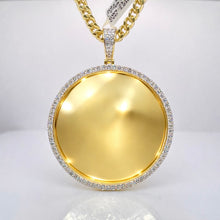 Load image into Gallery viewer, 3.03 CT. T.D.W Lab Grown Diamond Memorial Pendant In 10 KT Yellow Gold