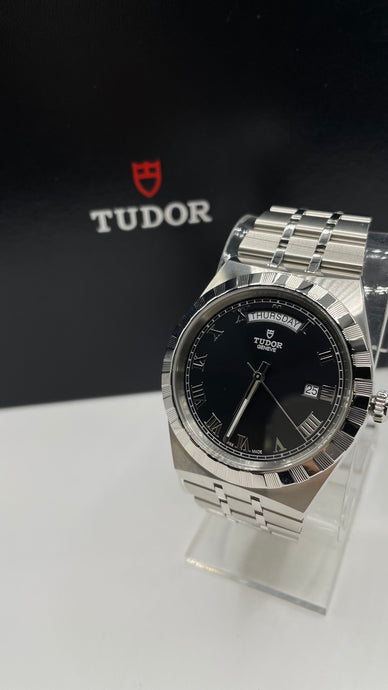 TUDOR Royal 41mm Men’s Watch With Black Roman Numeral Dial