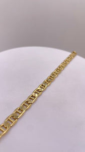 5.8mm Mariner Link Bracelet In 10 KT Yellow Gold