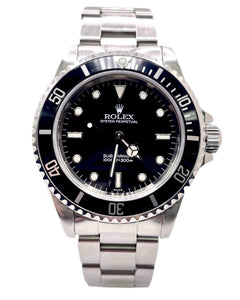 40mm Rolex Submariner Watch With Bright Black Dial