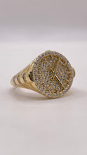 Load image into Gallery viewer, Watch Ring In 10 KT Yellow Gold With CZ