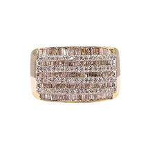 Load image into Gallery viewer, 1.28 CT. Natural Diamond Men’s Ring In 10 KT Yellow Gold