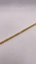 Load image into Gallery viewer, 3.9mm Palm Wheat Franco In 10 KT Yellow Gold