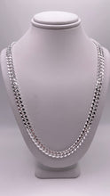 Load image into Gallery viewer, 6mm Solid Miami Cuban Chain/Bracelet In Silver