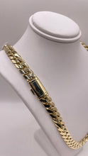 Load image into Gallery viewer, 10mm Solid Miami Cuban Link Chain In 10 KT Yellow Gold