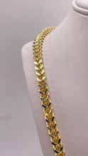 Load image into Gallery viewer, 5.5mm Franco Link Chain In 10 KT Yellow Gold