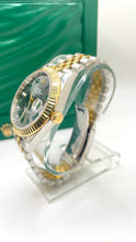 Load image into Gallery viewer, 41mm Two-Tone DateJust Rolex With Wimbledon Grey Dial