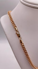 Load image into Gallery viewer, 4.4mm Diamond-Cut Franco Link Chain In 10 KT Rose Gold