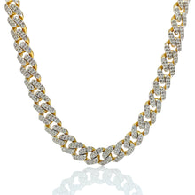 Load image into Gallery viewer, 10.81 CT. Natural Diamond Miami Cuban Link Chain In 10 KT Yellow Gold