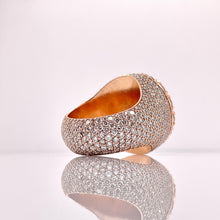 Load image into Gallery viewer, 10.16 CT. VS Natural Diamond Ring In 10 KT Rose Gold