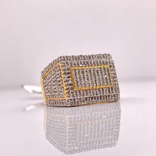 Load image into Gallery viewer, 1.35 CT. Natural Diamond Men’s Ring In 10 KT Yellow Gold