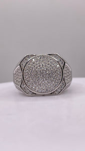 Men’s Silver CZ Ring