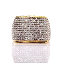 Load image into Gallery viewer, 1.42 CT. Natural Diamond Men’s Ring In 10 KT Yellow Gold
