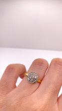 Load image into Gallery viewer, 0.50 CT. Natural Diamond Women’s Ring In 10 KT Yellow Gold
