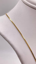 Load image into Gallery viewer, 1mm Box Link Chain In 10 KT Yellow Gold