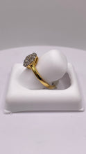 Load image into Gallery viewer, 0.50 CT. Natural Diamond Women’s Ring In 10 KT Yellow Gold