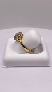 0.50 CT. Natural Diamond Women’s Ring In 10 KT Yellow Gold