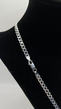 Load image into Gallery viewer, 4mm Curb Link Chain In Silver