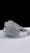 Load image into Gallery viewer, Mens Ring In Silver With CZ