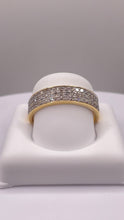 Load image into Gallery viewer, 0.54 CT. Natural Diamond Band In 10 KT Yellow Gold