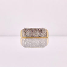 Load image into Gallery viewer, 0.38 CT. Natural Diamond Men’s Ring In 10 KT Yellow Gold