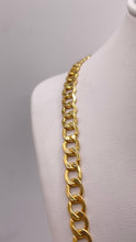 Load image into Gallery viewer, 5.4mm Curb Link Chain In 14 KT Yellow Gold