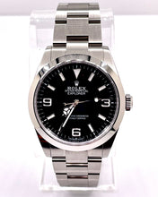 Load image into Gallery viewer, 40mm 2025 Explorer Rolex Men’s Watch With Black Dial