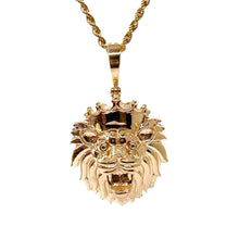 Load image into Gallery viewer, Lion Pendent In 10 KT Yellow Gold