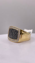 Load image into Gallery viewer, 0.93 CT. Natural Diamond Men’s Ring In 10 KT Yellow Gold