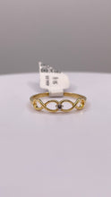 Load image into Gallery viewer, 0.018 CT. Natural Diamond Infiniti Ring In 10 KT Yellow Gold