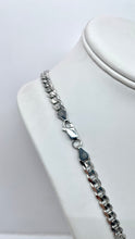 Load image into Gallery viewer, 6mm Solid Curb Link Chain In Silver