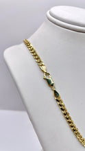 Load image into Gallery viewer, 4mm Solid Miami Cuban Link Chain In 10 KT Yellow Gold